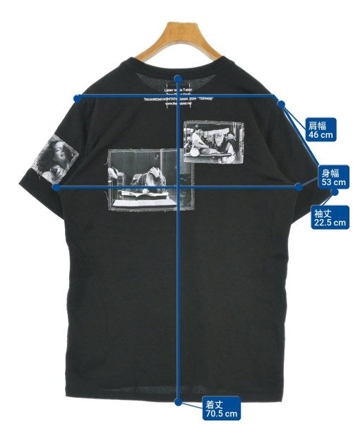 TAKAHIROMIYASHITATheSoloist.（タカヒロミヤシタザソロイスト）Tシャツ・カットソー 黒 サイズ:50(XL位) メンズ/2200677693057