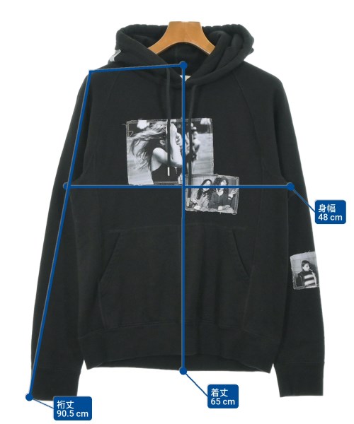 TAKAHIROMIYASHITATheSoloist.（タカヒロミヤシタザソロイスト）パーカー 黒 サイズ:46(M位) メンズ/2200679529064