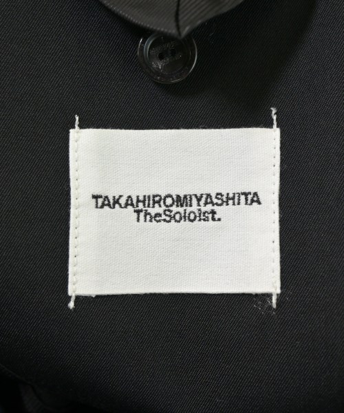 TAKAHIROMIYASHITATheSoloist.（タカヒロミヤシタザソロイスト）テーラードジャケット 黒 サイズ:46(M位) メンズ/2200682107013