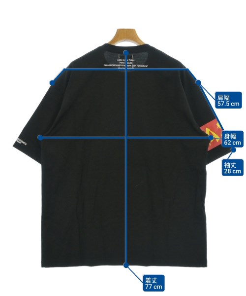 TAKAHIROMIYASHITATheSoloist.（タカヒロミヤシタザソロイスト）Tシャツ・カットソー 黒 サイズ:46(M位) メンズ/2200696291111