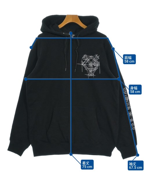 TAKAHIROMIYASHITATheSoloist.（タカヒロミヤシタザソロイスト）パーカー 黒 サイズ:XXL メンズ/2200655108016