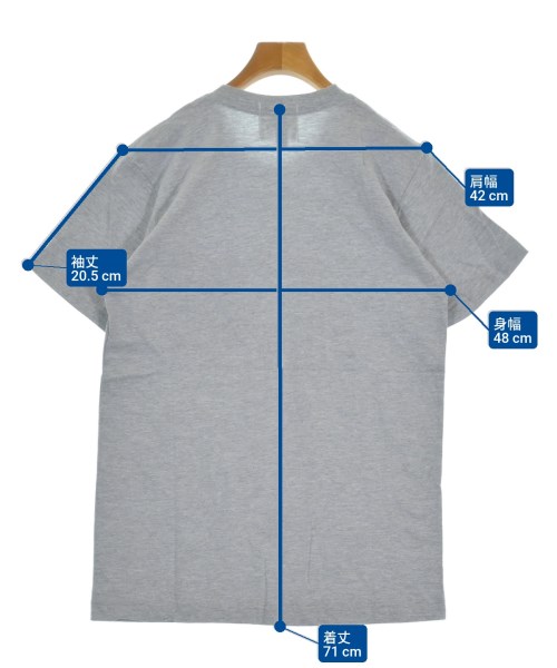 TAKAHIROMIYASHITATheSoloist.（タカヒロミヤシタザソロイスト）Tシャツ・カットソー グレー サイズ:M メンズ/2200655108023