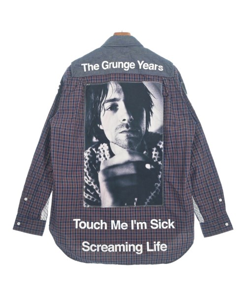 TAKAHIROMIYASHITATheSoloist.（タカヒロミヤシタザソロイスト）カジュアルシャツ 紺 サイズ:46(M位) メンズ/2200656201105