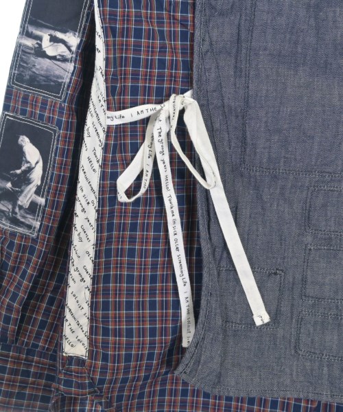 TAKAHIROMIYASHITATheSoloist.（タカヒロミヤシタザソロイスト）カジュアルシャツ 紺 サイズ:46(M位) メンズ/2200656201105