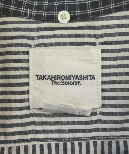 TAKAHIROMIYASHITATheSoloist.（タカヒロミヤシタザソロイスト）カジュアルシャツ 黒 サイズ:46(M位) メンズ/2200656201112