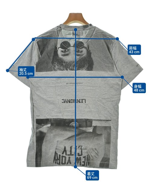 TAKAHIROMIYASHITATheSoloist.（タカヒロミヤシタザソロイスト）Tシャツ・カットソー グレー サイズ:M メンズ/2200658535147