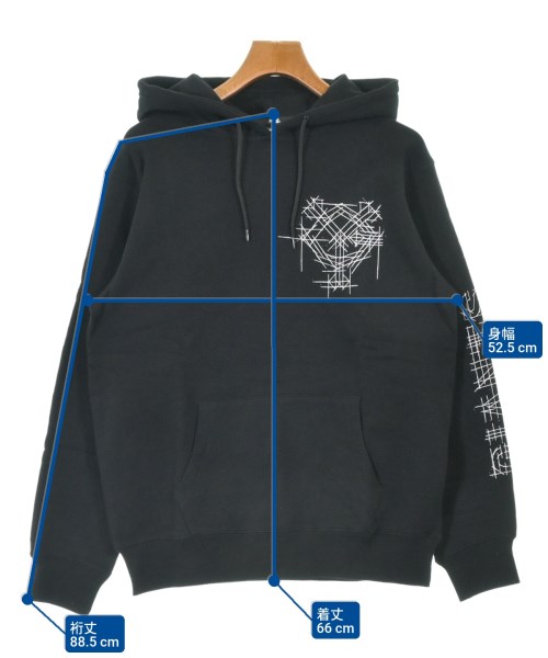 TAKAHIROMIYASHITATheSoloist.（タカヒロミヤシタザソロイスト）パーカー 黒 サイズ:M メンズ/2200657207076