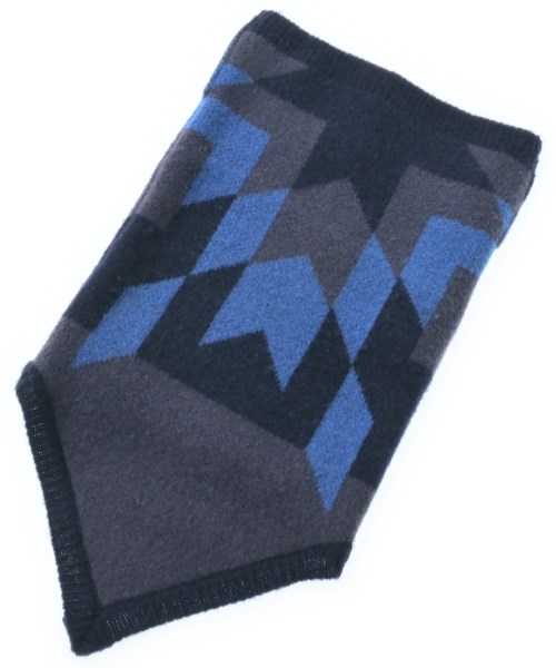 TAKAHIROMIYASHITATheSoloist.（タカヒロミヤシタザソロイスト）マフラー 紺 サイズ:- メンズ/2200657207144