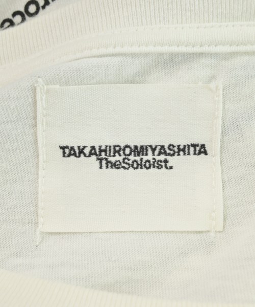 TAKAHIROMIYASHITATheSoloist.（タカヒロミヤシタザソロイスト）Tシャツ・カットソー 白 サイズ:50(XL位) メンズ/2200717529100