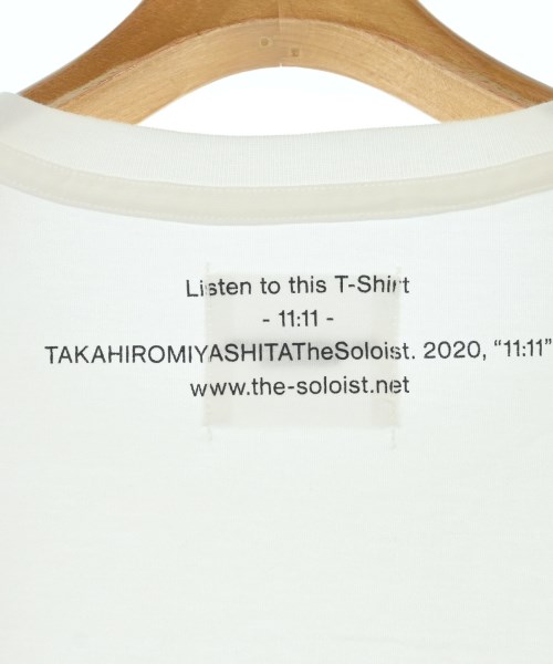 TAKAHIROMIYASHITATheSoloist.（タカヒロミヤシタザソロイスト）Tシャツ・カットソー 白 サイズ:52(XXL位) メンズ/2200647744260