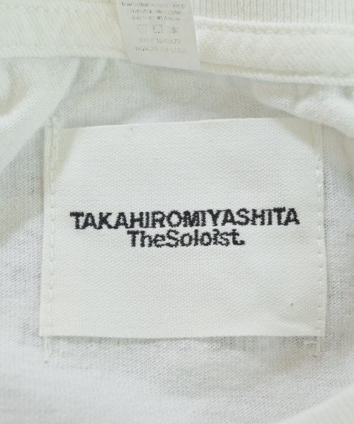 TAKAHIROMIYASHITATheSoloist.（タカヒロミヤシタザソロイスト）Tシャツ・カットソー 白 サイズ:L メンズ/2200647744284