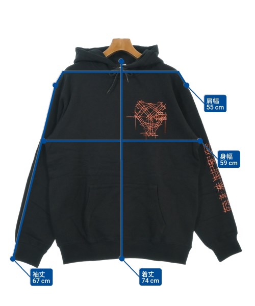 TAKAHIROMIYASHITATheSoloist.（タカヒロミヤシタザソロイスト）パーカー 黒 サイズ:XL メンズ/2200647744291
