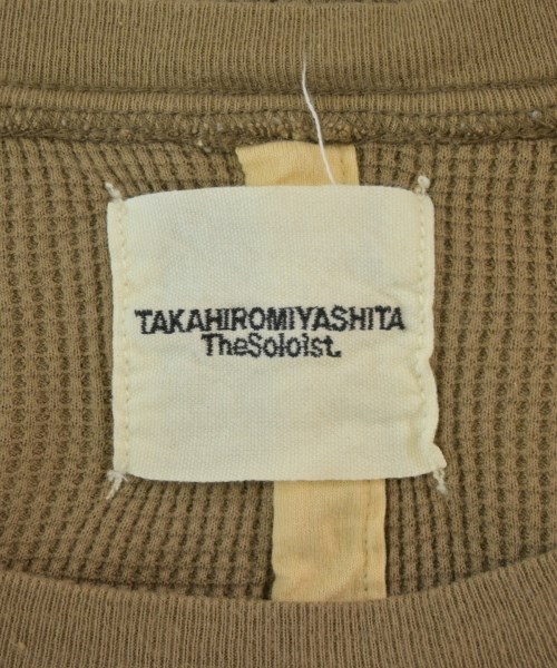 TAKAHIROMIYASHITATheSoloist.（タカヒロミヤシタザソロイスト）Tシャツ・カットソー 茶 サイズ:50(XL位) メンズ/2200650104198
