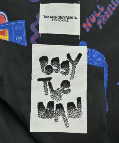 TAKAHIROMIYASHITATheSoloist.（タカヒロミヤシタザソロイスト）カジュアルジャケット 黒 サイズ:48(L位) メンズ/2200650956186
