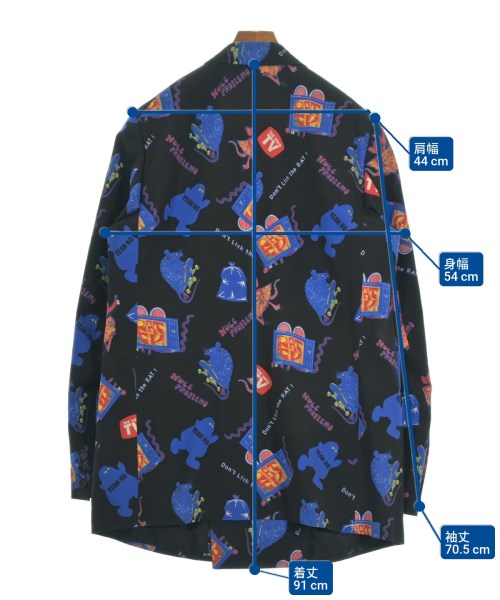 TAKAHIROMIYASHITATheSoloist.（タカヒロミヤシタザソロイスト）カジュアルジャケット 黒 サイズ:48(L位) メンズ/2200650956186