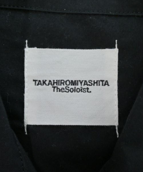 TAKAHIROMIYASHITATheSoloist.（タカヒロミヤシタザソロイスト）カジュアルシャツ 黒 サイズ:46(M位) メンズ/2200654117026