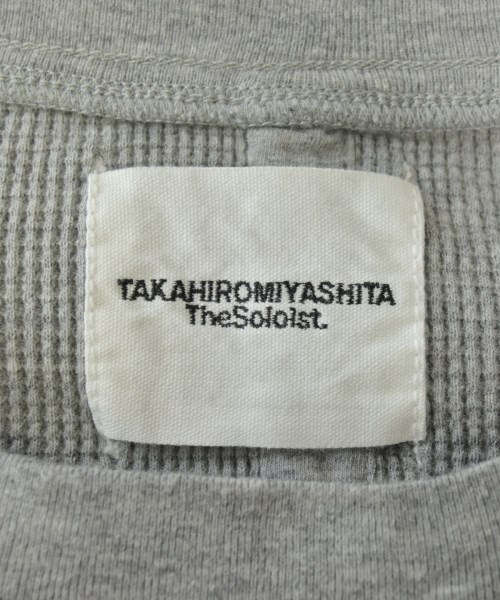 TAKAHIROMIYASHITATheSoloist.（タカヒロミヤシタザソロイスト）Tシャツ・カットソー グレー サイズ:48(L位) メンズ/2200654117057