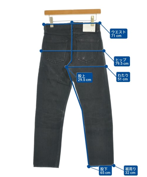 TAKAHIROMIYASHITATheSoloist.（タカヒロミヤシタザソロイスト）デニムパンツ 黒 サイズ:29(S位) メンズ/2200653283012