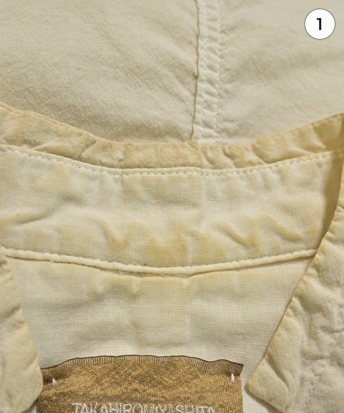 TAKAHIROMIYASHITATheSoloist.（タカヒロミヤシタザソロイスト）カジュアルシャツ 白 サイズ:XS メンズ/2200664555023