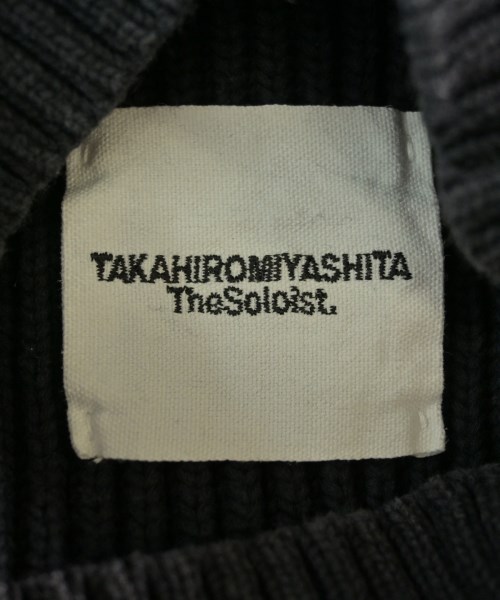 TAKAHIROMIYASHITATheSoloist.（タカヒロミヤシタザソロイスト）ニット・セーター 黒 サイズ:50(XL位) メンズ/2200667057289