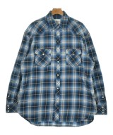 TAKAHIROMIYASHITATheSoloist.（タカヒロミヤシタザソロイスト）カジュアルシャツ 青 サイズ:48(L位) メンズ/2200670151028