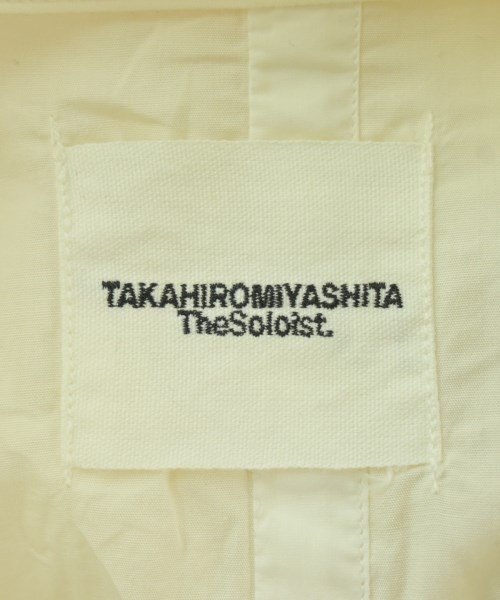 TAKAHIROMIYASHITATheSoloist.（タカヒロミヤシタザソロイスト）カジュアルシャツ 白 サイズ:46(M位) メンズ/2200723486114