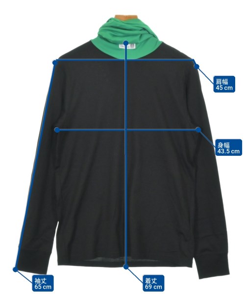TAKAHIROMIYASHITATheSoloist.（タカヒロミヤシタザソロイスト）Tシャツ・カットソー 黒 サイズ:46(M位) メンズ/2200733480065