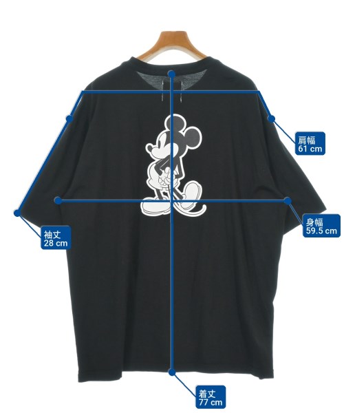 TAKAHIROMIYASHITATheSoloist.（タカヒロミヤシタザソロイスト）Tシャツ・カットソー 黒 サイズ:46(M位) メンズ/2200729052016
