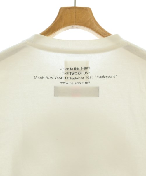 TAKAHIROMIYASHITATheSoloist.（タカヒロミヤシタザソロイスト）Tシャツ・カットソー 白 サイズ:L メンズ/2200685513026