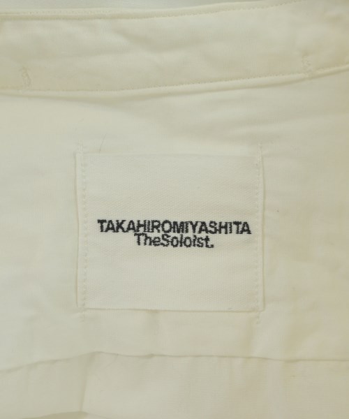 TAKAHIROMIYASHITATheSoloist.（タカヒロミヤシタザソロイスト）カジュアルシャツ 白 サイズ:44(S位) メンズ/2200691709093