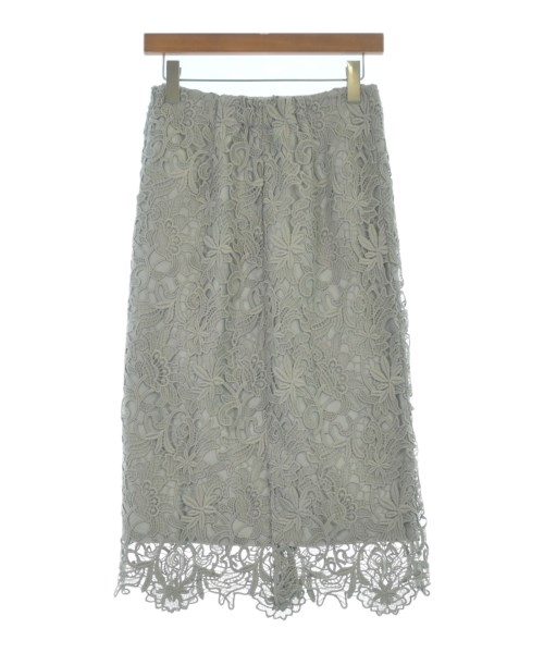 AG by aquagirl（エージーバイアクアガール）ひざ丈スカート グレー サイズ:40(L位) レディース/2200620788069
