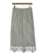 AG by aquagirl（エージーバイアクアガール）ひざ丈スカート グレー サイズ:40(L位) レディース/2200620788069