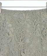 AG by aquagirl（エージーバイアクアガール）ひざ丈スカート グレー サイズ:40(L位) レディース/2200620788069