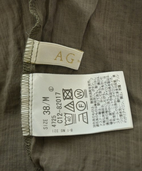 AG by aquagirl（エージーバイアクアガール）ブラウス 茶 サイズ:38(M位) レディース/2200622089225