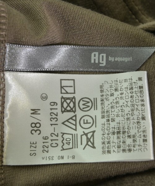 AG by aquagirl（エージーバイアクアガール）Tシャツ・カットソー 茶 サイズ:M レディース/2200622558035