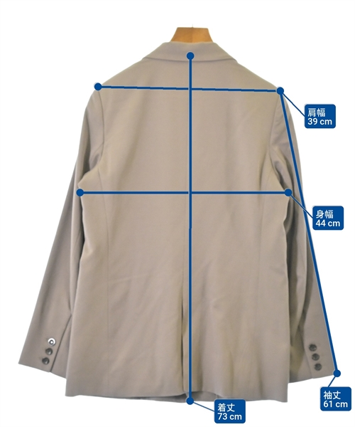 AG by aquagirl（エージーバイアクアガール）カジュアルジャケット 茶 サイズ:38(M位) レディース/2200613257039