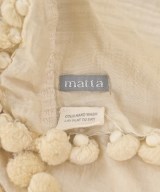 matta（マッタ）ストール ベージュ サイズ:- レディース/2200627833038