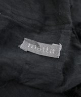 matta（マッタ）ストール 黒 サイズ:- レディース/2200617423034