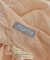 matta（マッタ）ストール オレンジ サイズ:- レディース/2200630367124