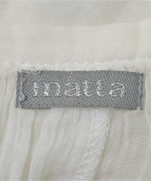 matta（マッタ）ワンピース 白 サイズ:-(M位) レディース/2200693991045