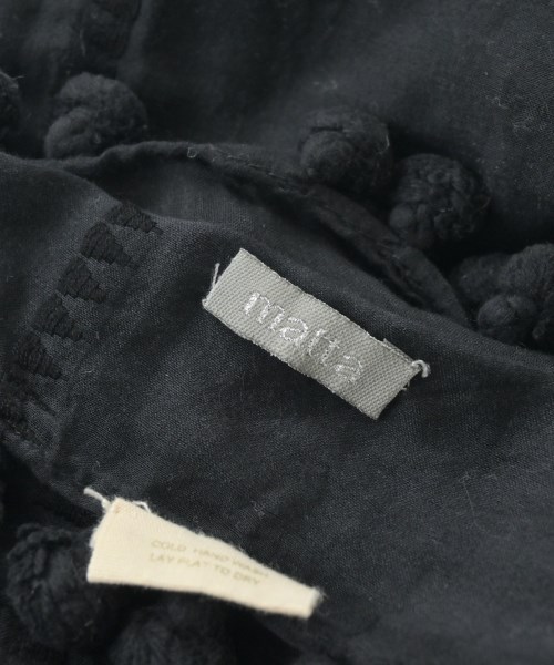 matta（マッタ）ストール 黒 サイズ:- レディース/2200649577095