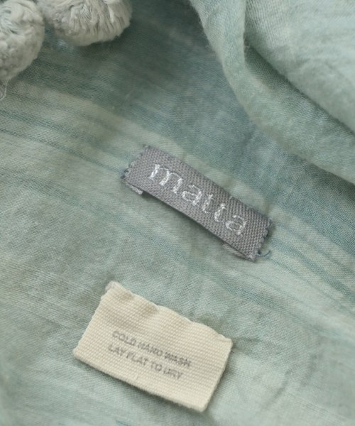 matta（マッタ）ストール 青 サイズ:- レディース/2200653560540