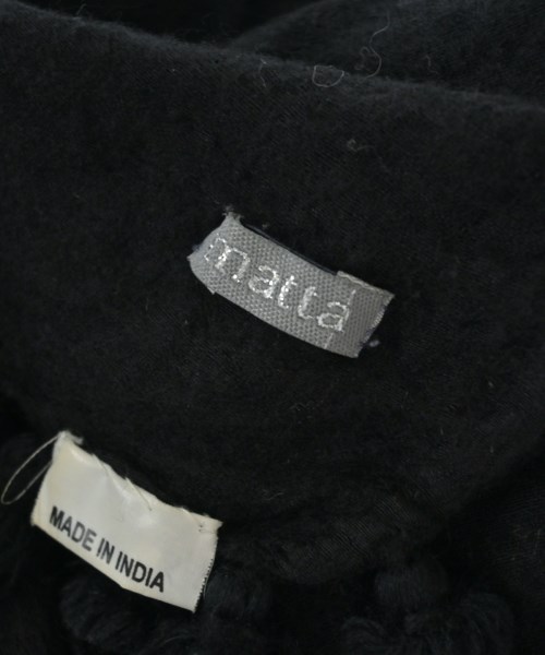 matta（マッタ）ストール 黒 サイズ:- レディース/2200718127282