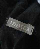 matta（マッタ）ストール 黒 サイズ:- レディース/2200689124532
