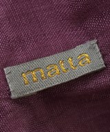 matta（マッタ）ストール 紫 サイズ:- レディース/2200691464794