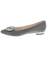 Bridget Birkin（ブリジットバーキン）パンプス グレー サイズ:24.5cm レディース/2200715026045