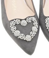 Bridget Birkin（ブリジットバーキン）パンプス グレー サイズ:24.5cm レディース/2200715026045