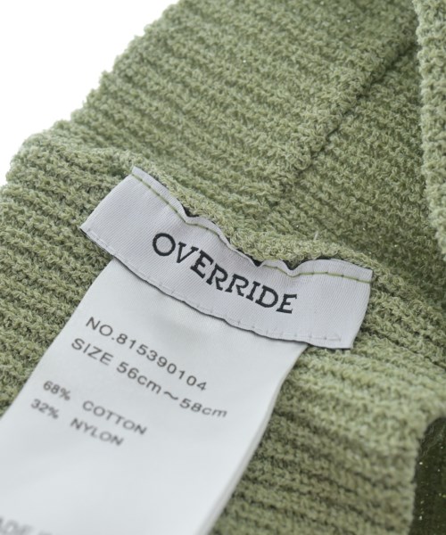 override（オーバーライド）ヘアアクセサリー 緑 サイズ:- レディース/2200637276368