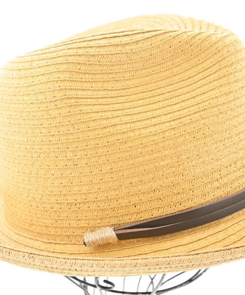 override（オーバーライド）ストローハット ベージュ サイズ:58.5cm レディース/2200616725092