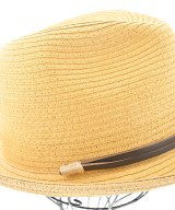 override（オーバーライド）ストローハット ベージュ サイズ:58.5cm レディース/2200616725092